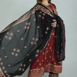 Women Printed Cotton Blend Straight Kurta